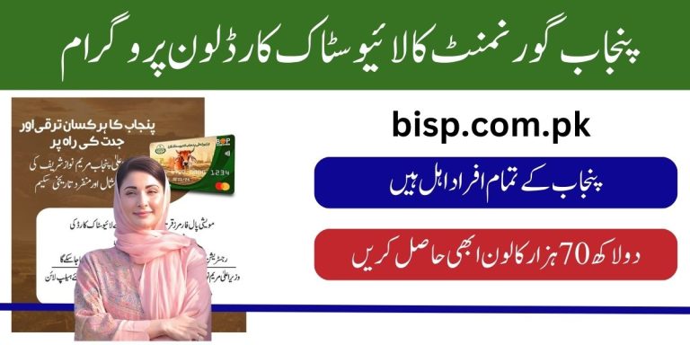 CM Punjab Livestock Card Scheme 2024 for 270,000 Loan